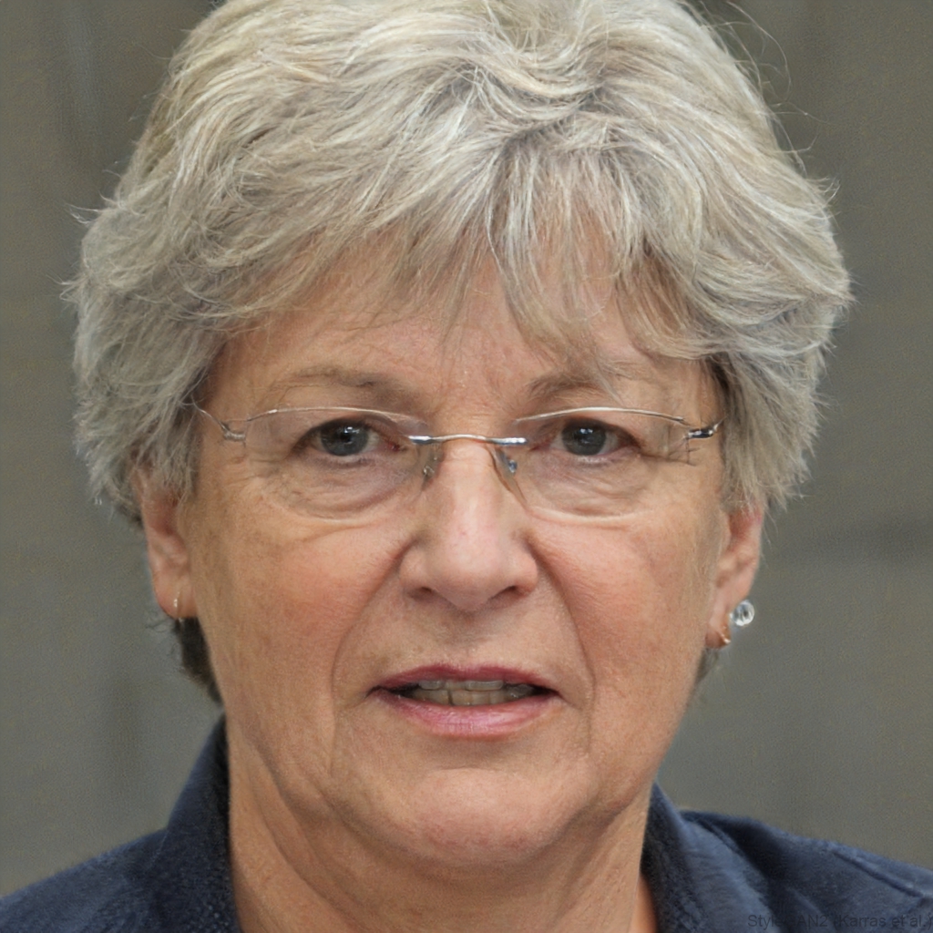 Margaret Wilson reviewing community outreach notes